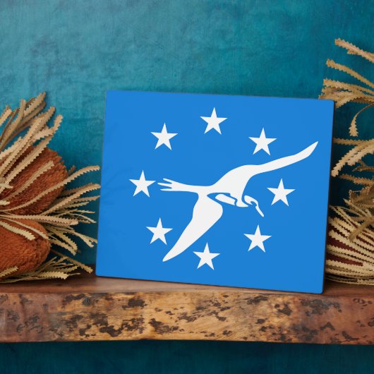 Corpus Christi City Flag Plaque Fotoplaat (Zijkant)