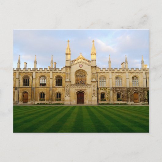 Corpus Christi College, Cambridge, Engeland Briefkaart (Voorkant)