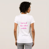 Corpus Christi Coupon Queens T-shirt (Achterkant volledig)