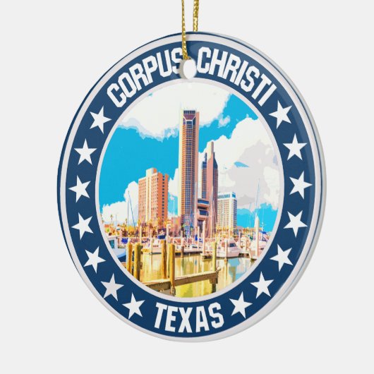 Corpus Christi Keramisch Ornament (Links)