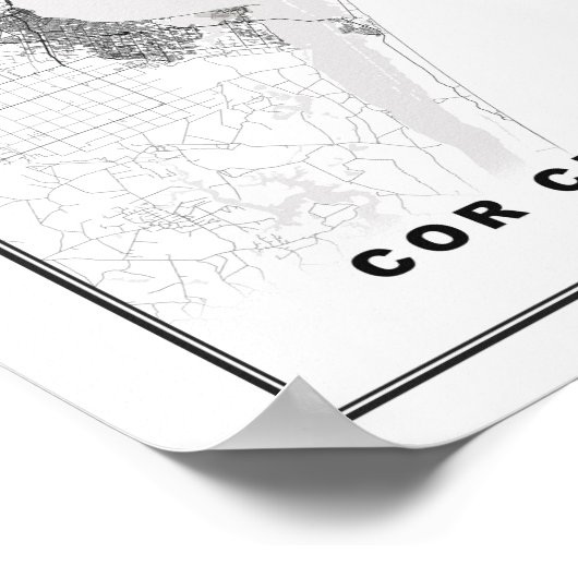 Corpus Christi Map Poster (Hoek)