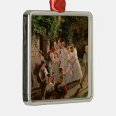 Corpus Christi Metalen Ornament (Rechts)