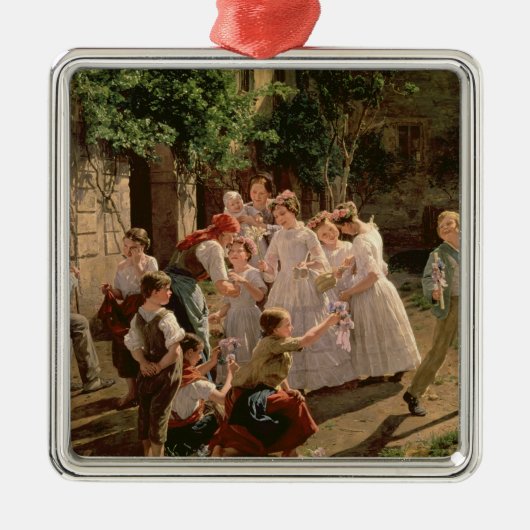 Corpus Christi Metalen Ornament (Voorkant)