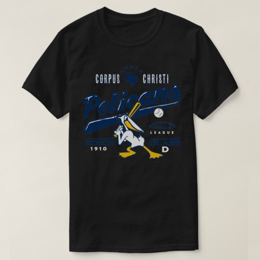 Corpus Christi Pelicans T-shirt (Design voorkant)