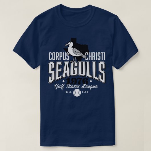 Corpus Christi Seagulls T-shirt (Design voorkant)