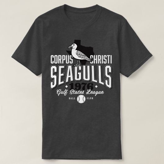Corpus Christi Seagulls T-shirt (Design voorkant)