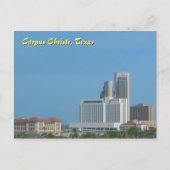Corpus Christi Skyline Briefkaart (Voorkant)