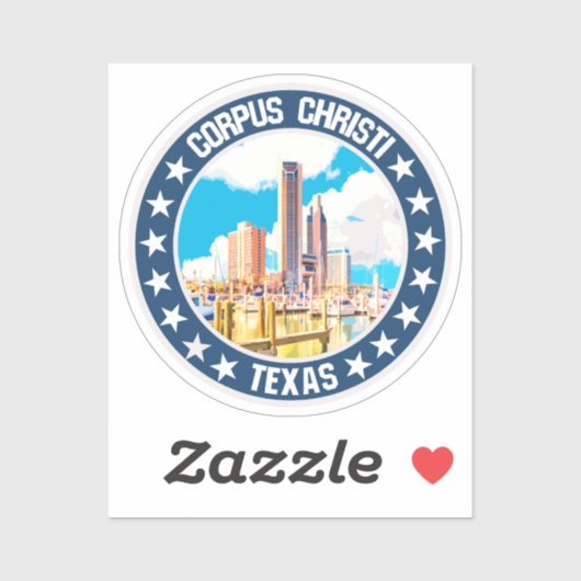 Corpus Christi Sticker (Vel)