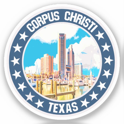 Corpus Christi Sticker (Voorkant)