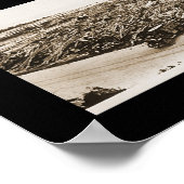 Corpus Christi Storm Foto 1919 Poster (Hoek)