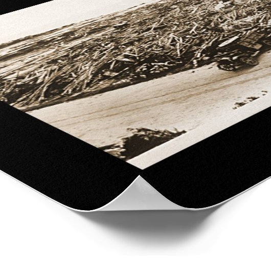 Corpus Christi Storm Foto 1919 Poster (Hoek)