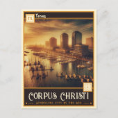 Corpus Christi, Texas |  Briefkaart (Voorkant)