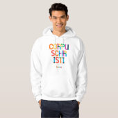 Corpus Christi Texas Mid Century, Pop Art, Hoodie (Voorkant volledig)