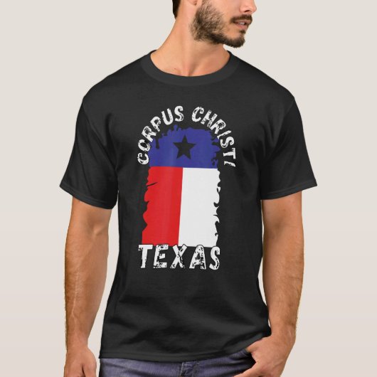 Corpus Christi Texas steden 2 T-shirt (Voorkant)