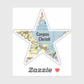 Corpus Christi Texas Sticker (Vel)