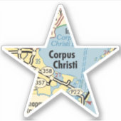 Corpus Christi Texas Sticker (Voorkant)