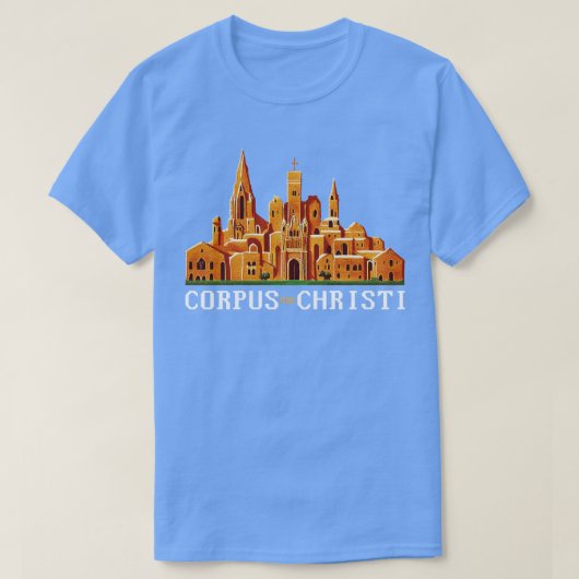 Corpus Christi Texas T-shirt (Design voorkant)