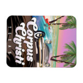 Corpus Christi Texas vakantieposter Magneet (Horizontaal)