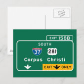 Corpus Christi, TX Briefkaart (Voorkant / Achterkant)