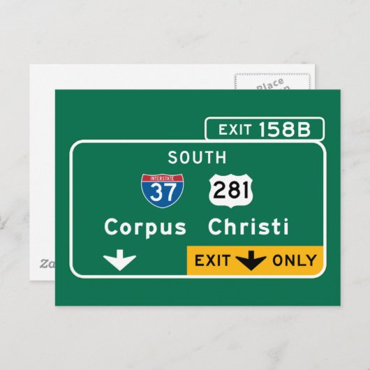 Corpus Christi, TX Briefkaart (Voorkant / Achterkant)