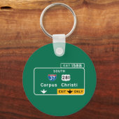 Corpus Christi, TX Sleutelhanger (Voorkant)