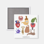 Corpus Hollow's Drukke Crew Magneet (Voorkant / Achterkant)