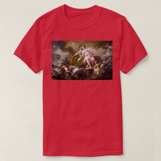 Corrado Giaquinto: gerechtigheid en vrede T-shirt (Design voorkant)