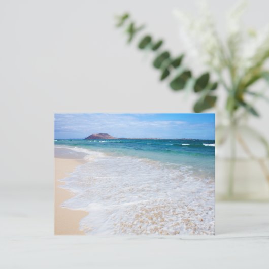 Corralejo Flag Beach Briefkaart (Staand voorkant)