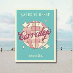 Corralejo Spanje vakantie retro Briefkaart
