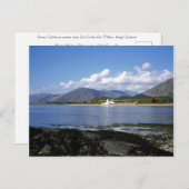Corran Lighthouse Loch Linnhe Scotland Briefkaart (Voorkant / Achterkant)