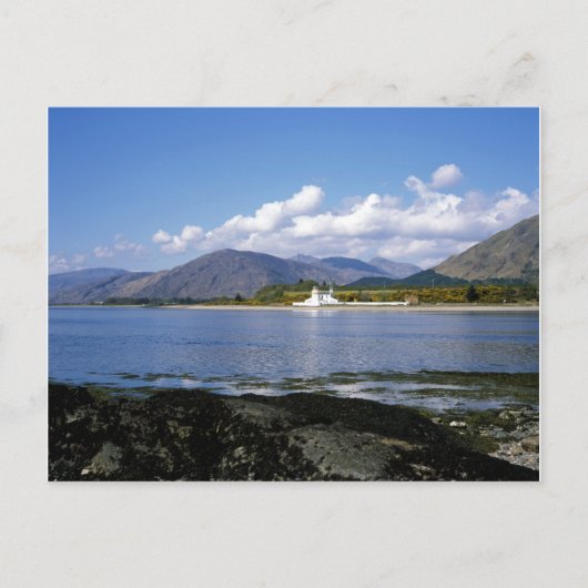 Corran Lighthouse Loch Linnhe Scotland Briefkaart (Voorkant)