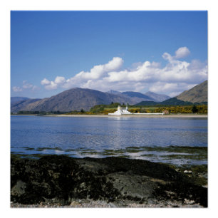 Corran Lighthouse Loch Linnhe Scotland Perfect Poster