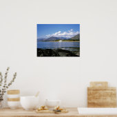 Corran Lighthouse Loch Linnhe Scotland Poster (Keuken)