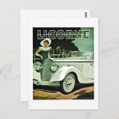 Corre-La Licorne -  reclame Briefkaart (Voorkant / Achterkant)