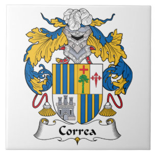 Correa Family Crest Tegeltje