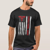 Correct verpleegkundig verpleegkundig Patriottisch T-shirt (Voorkant)