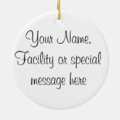 Correct zurenOrnament Keramisch Ornament (Achterkant)