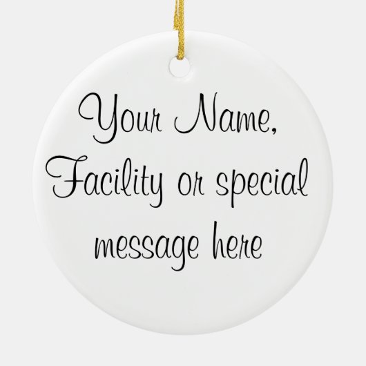 Correct zurenOrnament Keramisch Ornament (Achterkant)