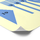 Correcte formele Sjabloon voor schijfplaatsing Poster (Hoek)