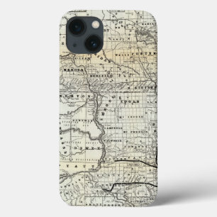 Correcte kaart van Dakota iPhone 13 Hoesje