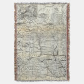 Correcte kaart van Dakota Deken (Voorkant Verticaal)