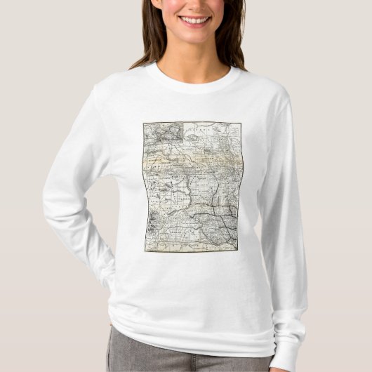 Correcte kaart van Dakota T-shirt (Voorkant)