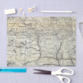 Correcte kaart van Dakota Tissuepapier (Craft)