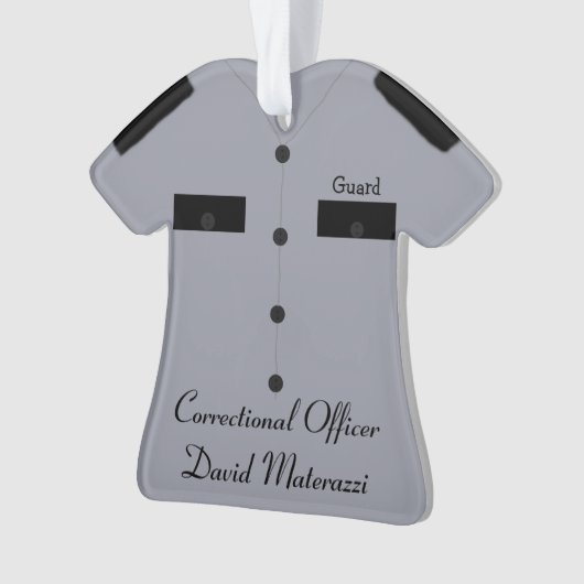 Correcte kerstversiering ornament (voorkant)