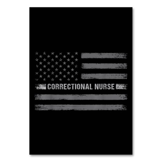 Correcte verpleegkundige Amerikaanse vlag gezondh Kaart (Voorkant)