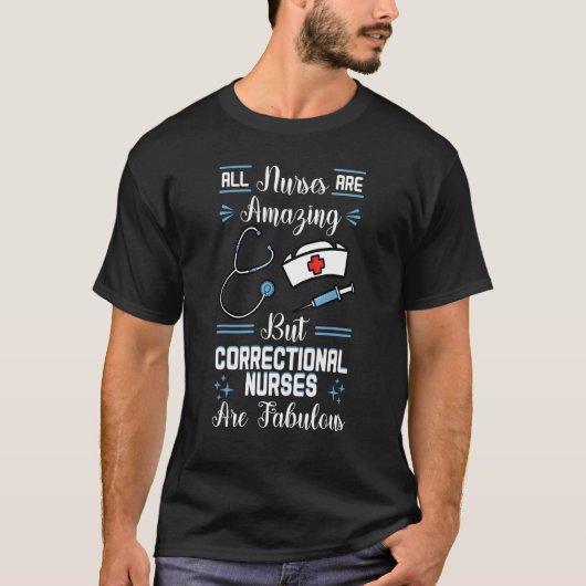 Correcte zure Fabulous RN forensische verneveling T-shirt (Voorkant)