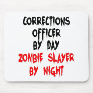 Correctie agent Zombie Slayer Muismat