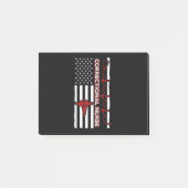 Correctie Nurse USA Vlag Nursing RN Post-it® Notes (Voorkant)