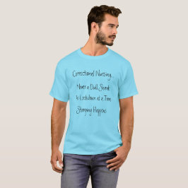 Correctie verpleegkundige t-shirt