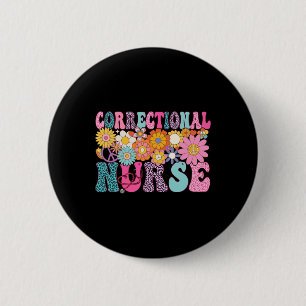 Correctie Zenuwweek Groovy appreciatiedag Ronde Button 5,7 Cm